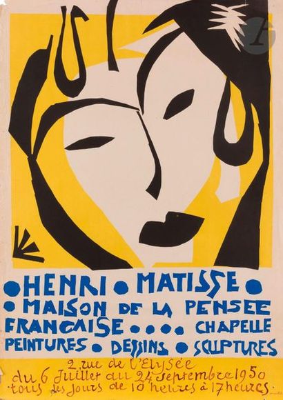 null Henri Matisse (1869-1954) (d’après)
Chapelle, Peintures, Dessins, Sculptures....