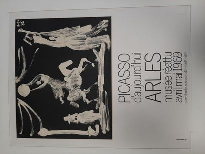 null Pablo PICASSO (1881-1973) (d’après)
Les Ménines, affiche pour une exposition...