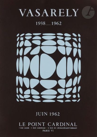 null Victor Vasarely (1906-1997)
Affiche pour une exposition de l’artiste au Point...