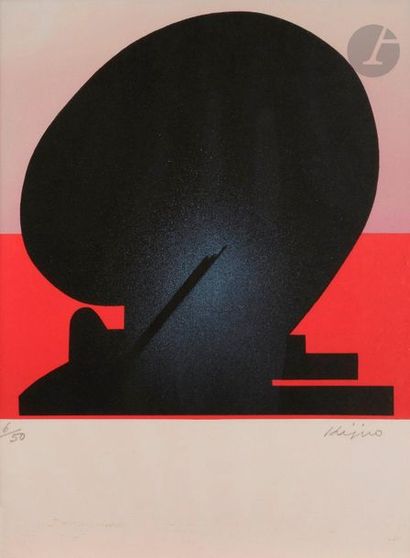 null Ladislas Kijno (1921-2012
)Poster
for the Salon de Mai, 1979Colour lithograph....
