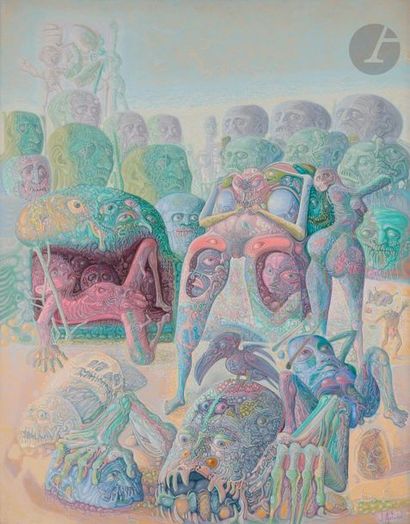 null Jacques ARLAND (1929-2018
)The
Tribunal, 1974Oil

on

canvas.


Signed lower








right.



116...