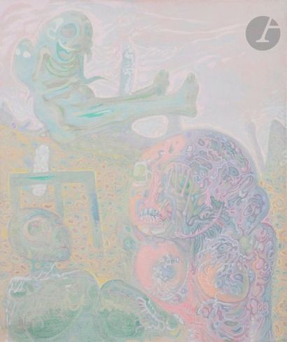 null Jacques ARLAND (1929-2018)
Composition
Huile sur toile.
Porte le cachet de l’atelier...