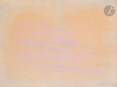 null Jean FAUTRIER (1898-1964
)Variation sur un nu, 1960Watercolour on

blotting...