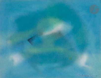 null Joaquin FERRER [cubain] (né en 1928)
Composition, 1962
Aquarelle sur carton.
Signée...