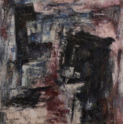 null Ezequiel BAROUKH [Egyptian] (1909-1984)
Composition,
ca. 1965Oil

on

canvas.


Signed...