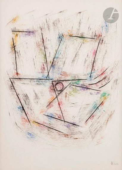 null Raymond CONINCKX dit REM (1904-1974)
Composition
Crayon gras et estompe.
Signé...