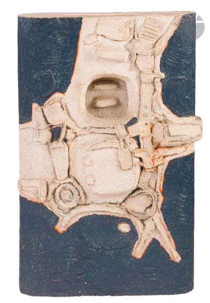 null Gérard SINGER (1929-2007
)Composition
in relief,

1963Thermoformed

resin

and...