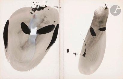 null Jean CAPDEVILLE (1917-2011)
Eaux traces - Livre d’artiste
Encre, acryliques,...