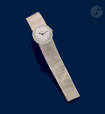 null ETERNAMATICL
Ladies
' watch in
18K (750) white gold, Sahida model, round dial,...