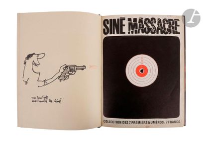 null SINÉ.
Siné massacre.
Paris, December 20, 1962-April 1963. - 9 issues in-4, 316 x 237....