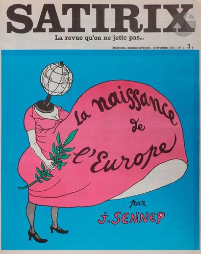 null GRAND-JOUAN (Lucien).
Satirix. La revue qu’on ne jette pas…
Paris : Éditions...