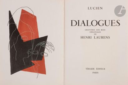 null [LAURENS (Henri)] - LUCIEN DE SAMOSATE.
Dialogues.
Paris : Tériade, [1951]....