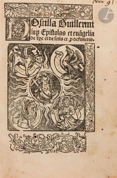 null HEROLT (Johannes).
Postilla super Epistolas and Evangelia.
Basel: Michael Furter,...