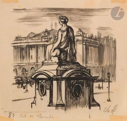 null CLÉMENT-JANIN.
Coups d’œil sur Paris.
Paris : Ch. Hessèle, 1911. — In-8, 271?x?184 : 152...