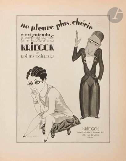 null POIRET (Paul).
Pan. Luxury directory. Year 1928.
Paris: Devambrez, 1924
.
-...