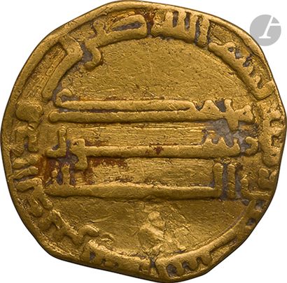 null ABBASSIDES
Dinar d’or daté 190 H / 805, Règne de Harûn al-Rashîd (170-193 H...