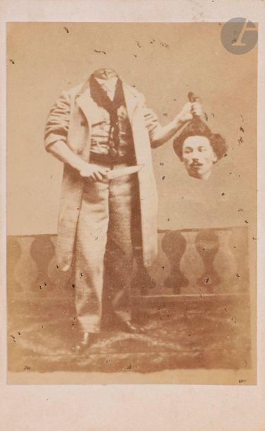 null A. Gatto (Photographe à Tarbes)
Récréation photographique, c. 1860.
L’homme...