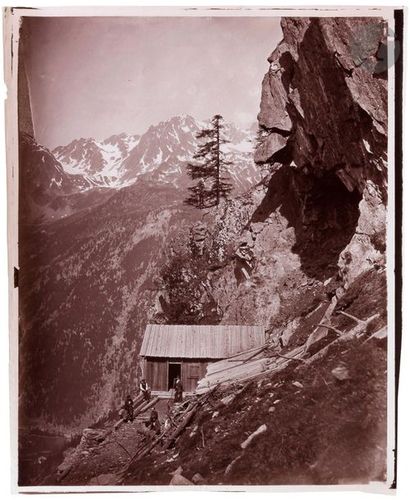 null Maison Adolphe Braun
Alpes françaises, vallée de Chamonix, c. 1859-1864.
Pavillon...