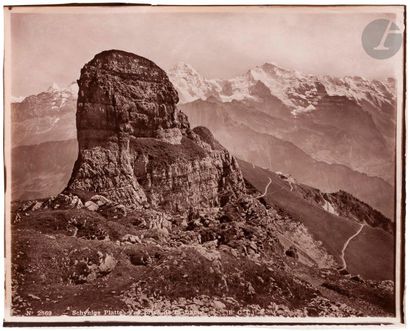 null Maison Adolphe Braun
Alpes suisses, c. 1893.
Schynige Platte, vue prise de la...