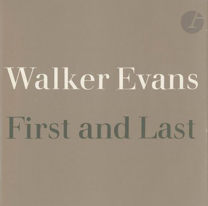 null EVANS, WALKER (1903-1975)
First and last.
Harper & Row, New York, 1978.
In-folio...