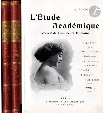 null VIGNOLA, AMEDEO (1862-1939)
2 volumes.
L’Étude académique, recueil de documents...