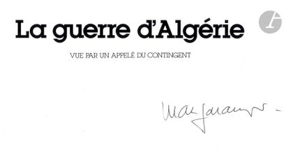 null GARANGER, MARC (1935-2020) [Signed]
La Guerre d’Algérie vu par un appelé du...