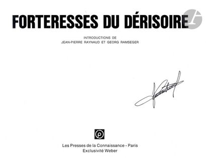 null GAUTRAND, JEAN-CLAUDE (1932-2019) [Signed]
Forteresses du Dérisoire.
Editions...