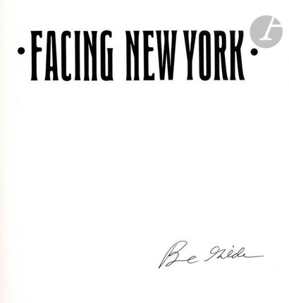 null GILDEN, BRUCE (1946) [Signed]
Facing New York.
Cornerhouse, Manchester, 1992.
In-4...