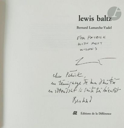 null BALTZ, LEWIS (1945-2014) [Signed]
Lewis Baltz.
Éditions de la Différence, Paris,...
