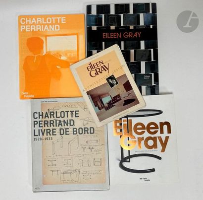  GRAY, PERRIAND, 5 ouvrages

Ensemble de cinq ouvrages dont trois sur Eileen Gray... Gazette Drouot