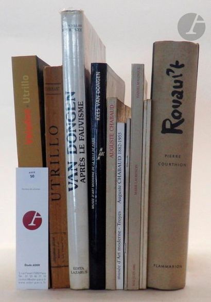 null [ECOLE DE PARIS, PEINTURE, 11 Ouvrages monographiques et catalogues d'exposition]

Ensemble...