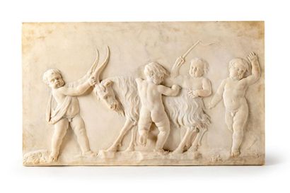 null French school of the second half 
of the 18th century
Bacchanal of children...