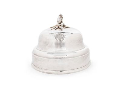 null CHRISTOFLE POUR NAPOLÉON III - 1860 - 1861
Paire de cloches en métal argenté...