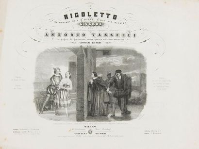 null VERDI Giuseppe (1813-1901).
La Traviata. Melodramma tragico di F.M. PIAVE posto...