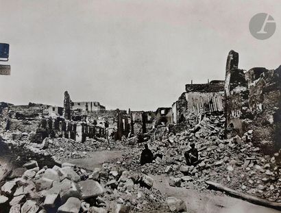 null Luigi Fiorillo (1847-1898) 
Alexandria of Egypt
 after the English bombing of...