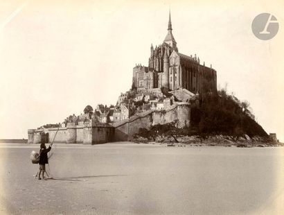 null Carl Norman's (1841-1927) - Neurdein Frères Le Mont-St-Michel, August 1911....