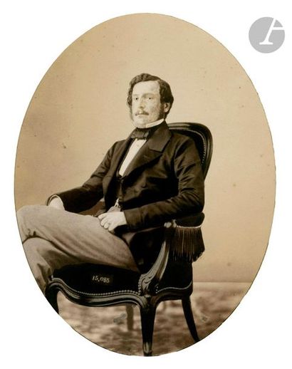 null Pierre-Louis Pierson - Léopold-Ernest Mayer
Portrait d'homme, c. 1855-1860....