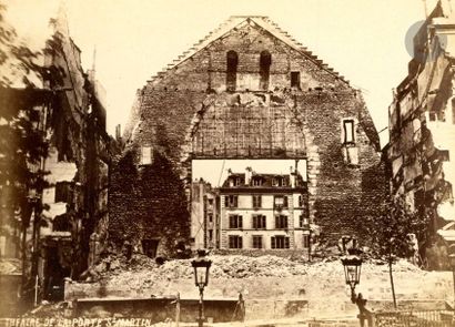 null Philip Loubère
Ruines de Paris, 1871.
Monuments et édifices incendiés et détruits...