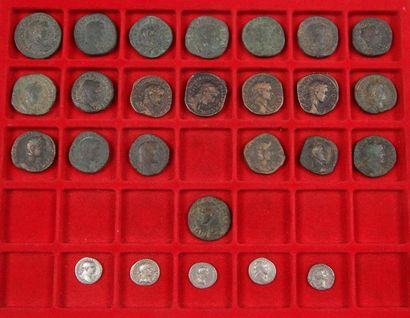 null Lot of 20 Sesterces of the Roman Empire, 3rd century (Gordian III, Philip I,...
