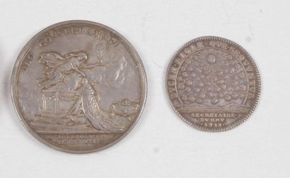 null LOUIS XVI. June 11, 1775. Medal: Coronation of the king in Rheims. Silver. B.DUVIVIER

D:...