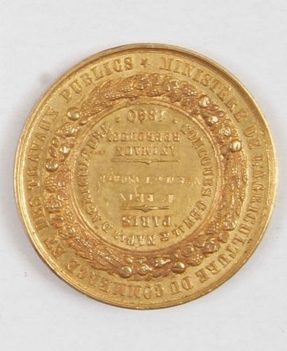 null SECOND EMPIRE (1852 - 1870) 

Ministry of Agriculture, Trade and Public Works

Gold...