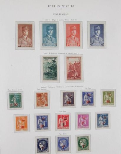 null [STAMPS] FRANCE

A set of 3 albums from France whose collection since 1849.

Various...