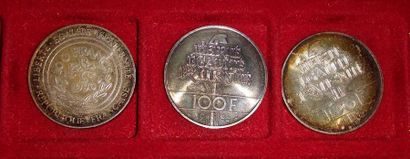 null Lot of 31 pieces of 1 Francs in silver. Type sower.1915 (2) - 1916 (6) - 1917...