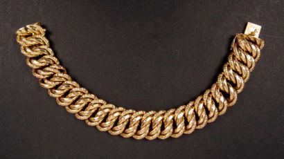 null Bracelet gourmette en or (18 K).
Poids : 57 g