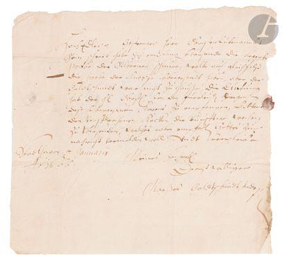 null [METZ - GLUCKEL DE HAMELN
]Business letters from relatives of Gluckel
de
Hameln...