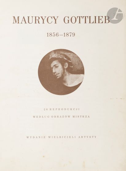 Maurycy GOTTLIEB (1856-1879) 
Portfolio contenant...