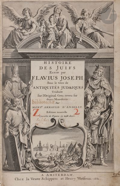 [HISTOIRE JUIVE] 
FLAVIUS JOSEPH, Histoire...