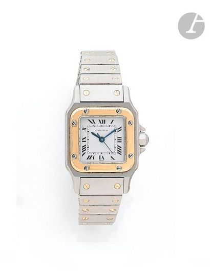 null CARTIER Santos. Vers 1990
N° 090219151
Montre bracelet pour femme en or 18K...