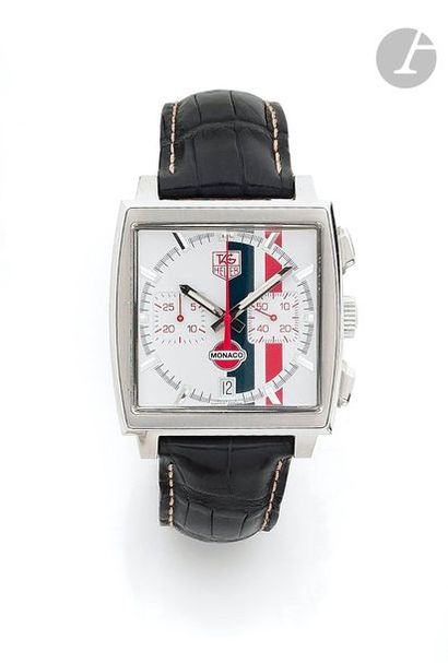 null TAG HEUER Monaco Ref CW 2118. circa
2000Limited
series
N°
300/4000Steel

chronograph-type...
