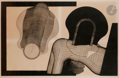 null Christian Fossier (1943-2013)Sonja,
1969Dry
point
on
cut
plates
.

Proof on...